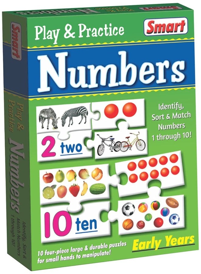 Smart - 1093 Play and Practice Numbers, Kid (Pack of 1) - Image 1